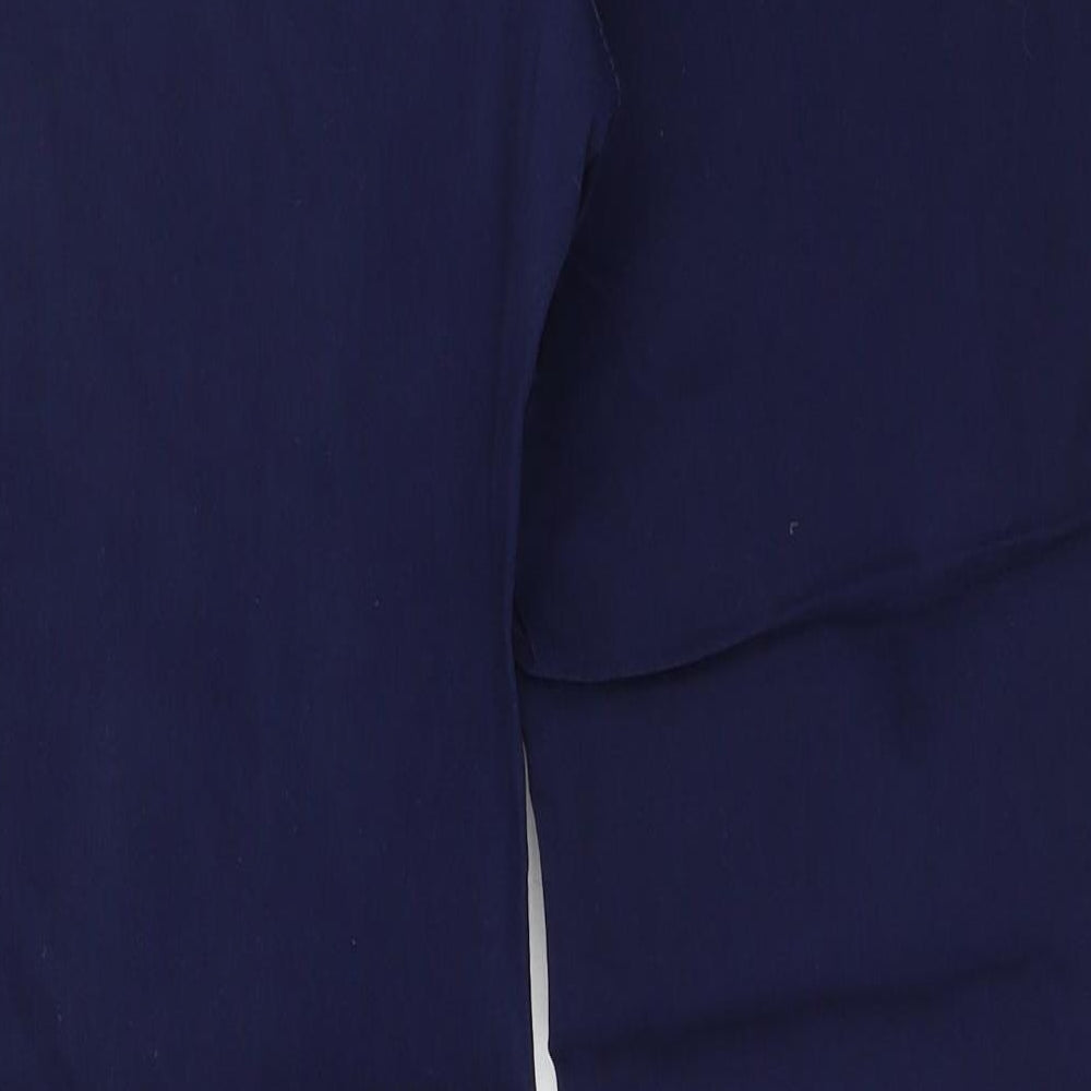 Preworn Womens Blue Trousers Size 34 in L28 in