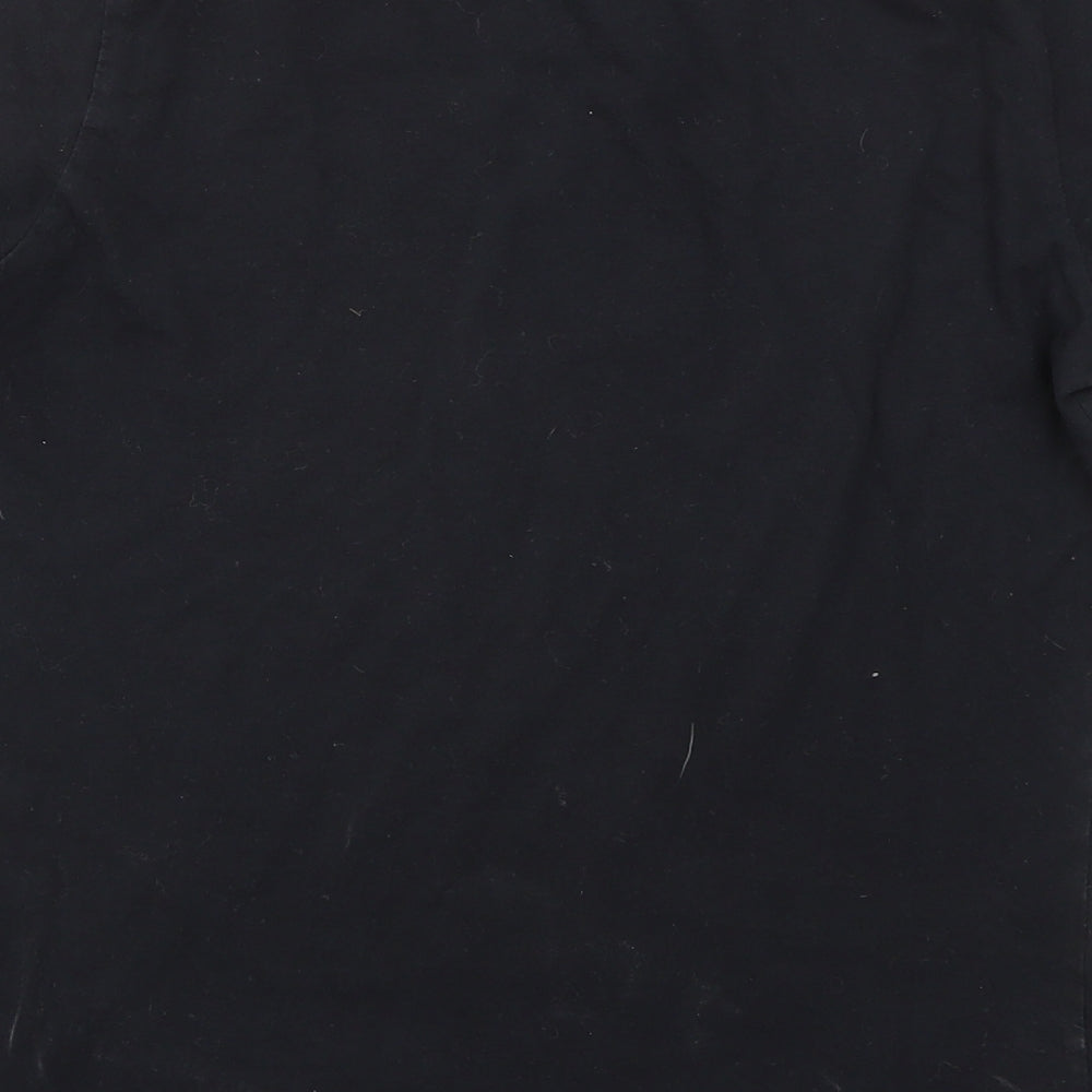 Stedman Boys Black Geometric Basic T-Shirt Size M
