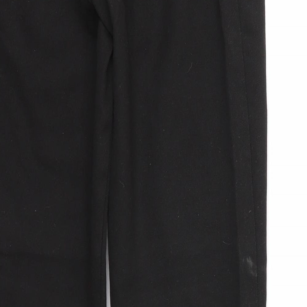 George Boys Black Capri Trousers Size 9-10 Years