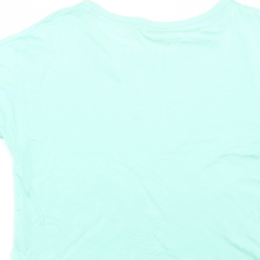 Country Casuals Womens Green Basic T-Shirt Size S