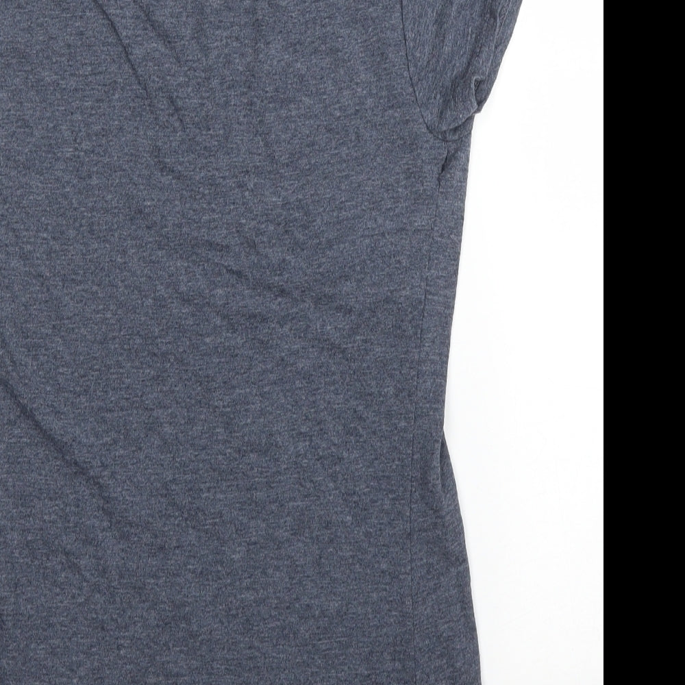 Gildan Womens Grey Basic T-Shirt Size S