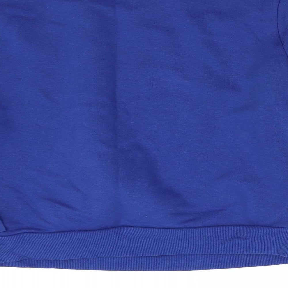 M&S Boys Blue Pullover Sweatshirt Size 10-11 Years