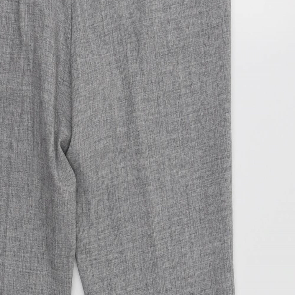 TU Womens Grey Trousers Size 10 L28 in