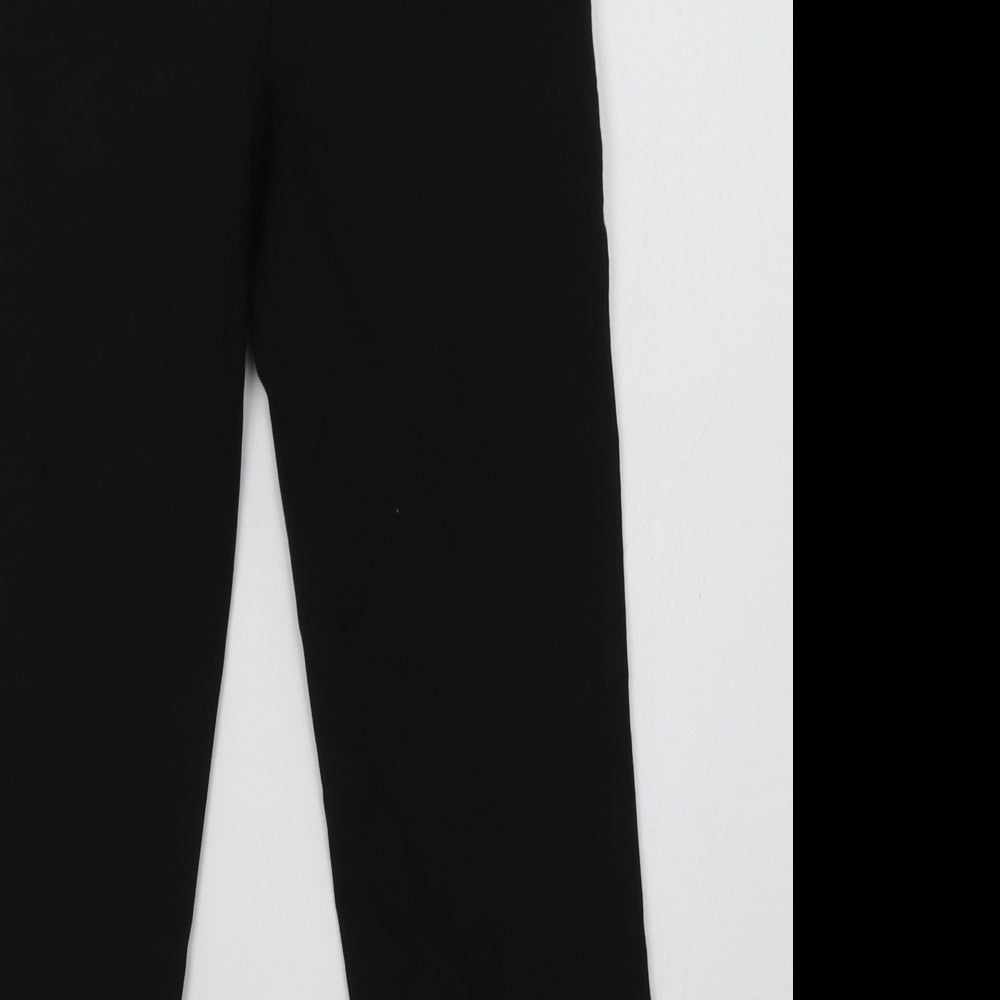 M&S Boys Black Dress Pants Trousers Size 6-7 Years