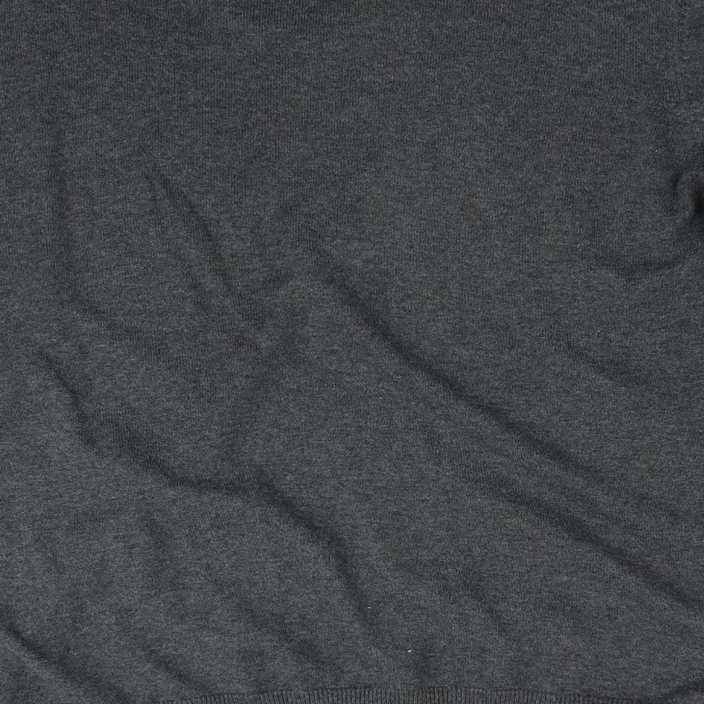 Blue Harbour Golf Mens Grey Argyle/Diamond Pullover Jumper