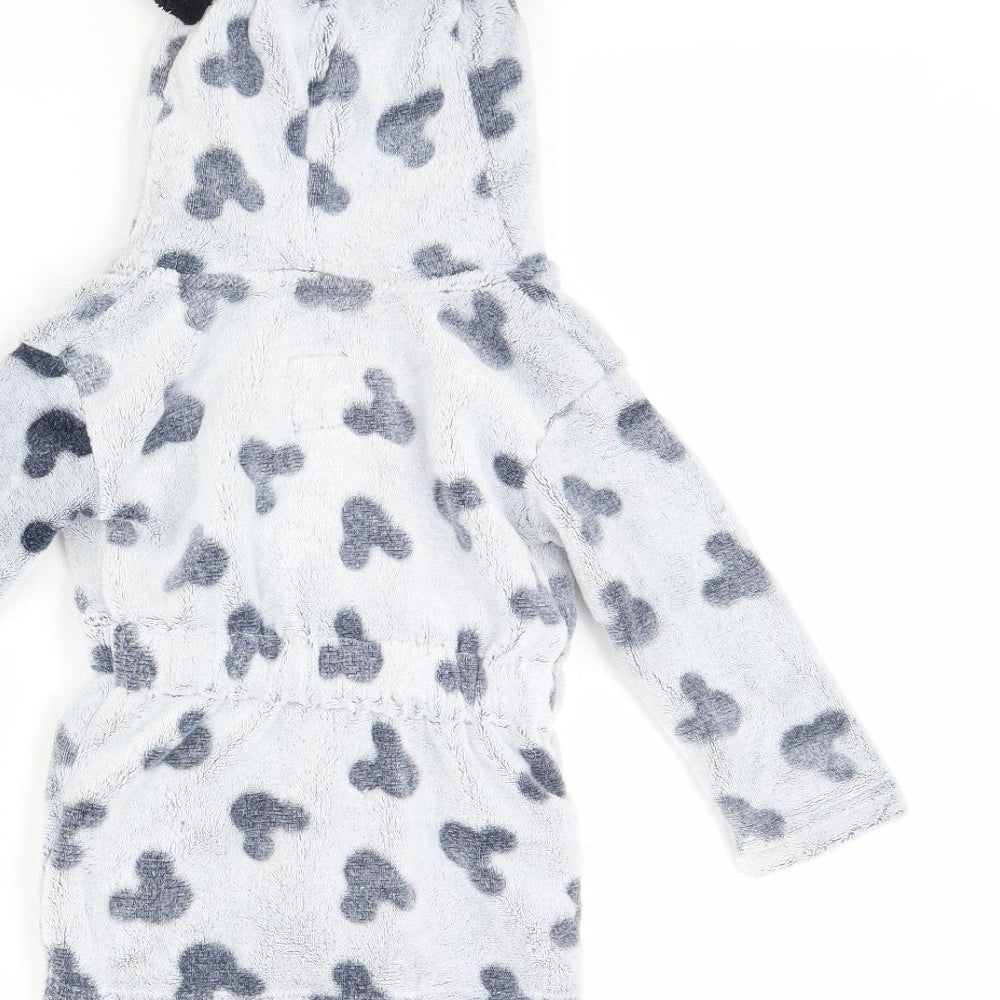 Disney Baby Blue Spotted Cami Gown Size 12-18 Months - signs of wear