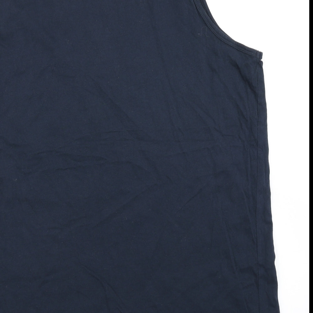 Capsule Mens Blue T-Shirt Size XL - Tank