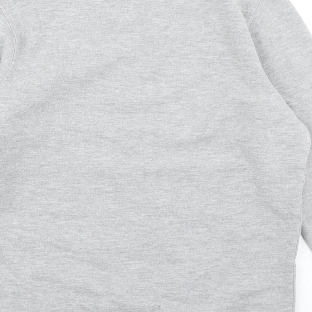River Island Boys Grey Pullover Sweatshirt Size 9-10 Years