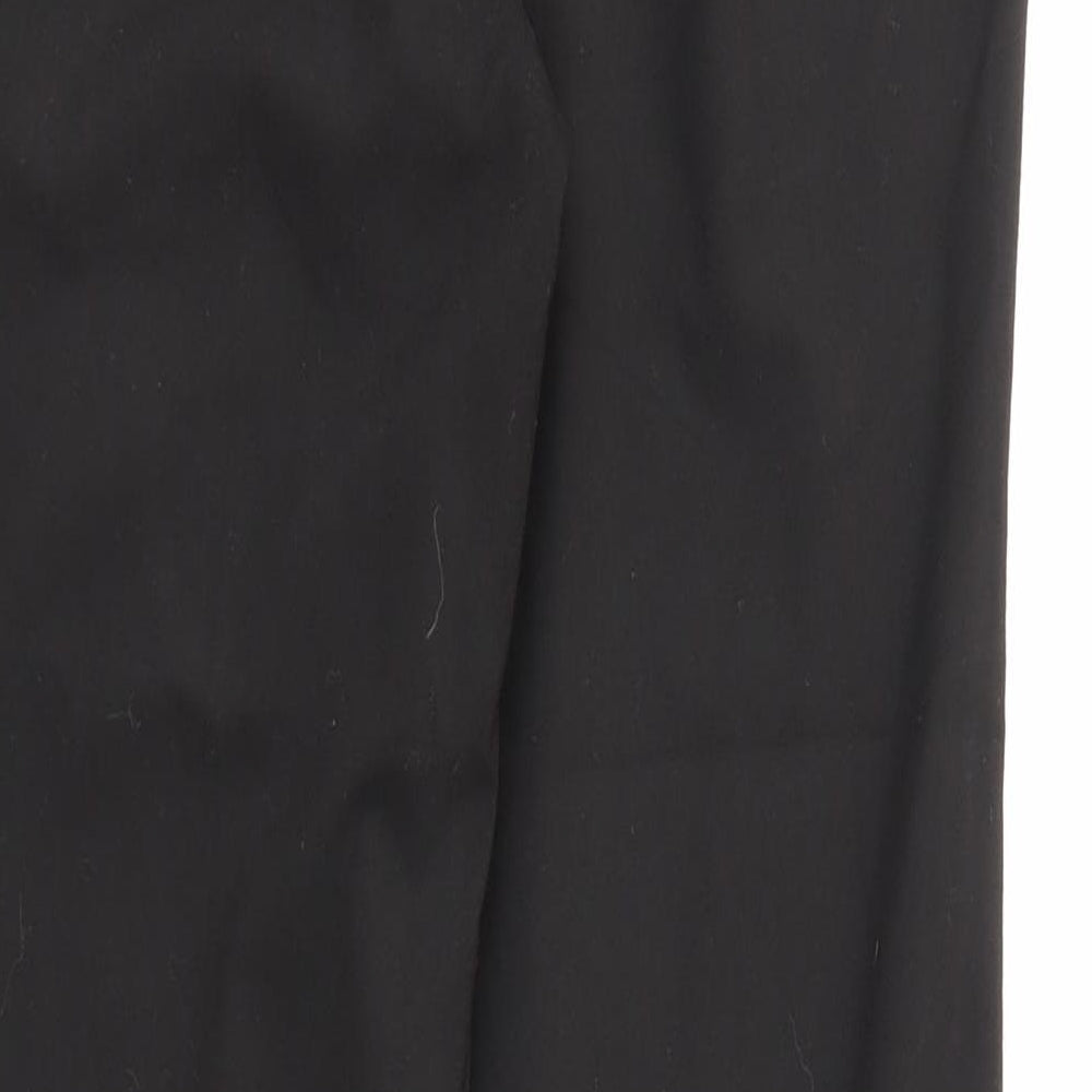 NEW LOOK Womens Black Trousers Size 30 in L30 in