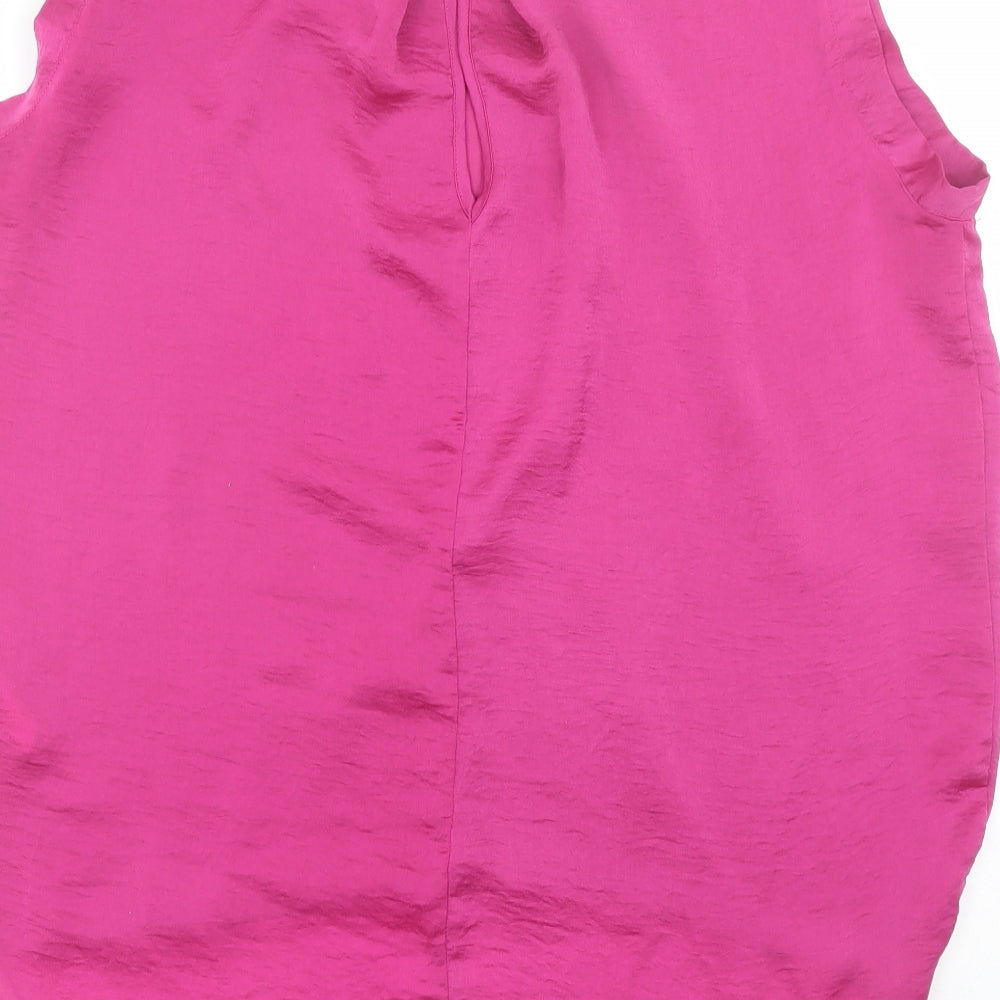 F&F Womens Pink Basic Tank Size 12