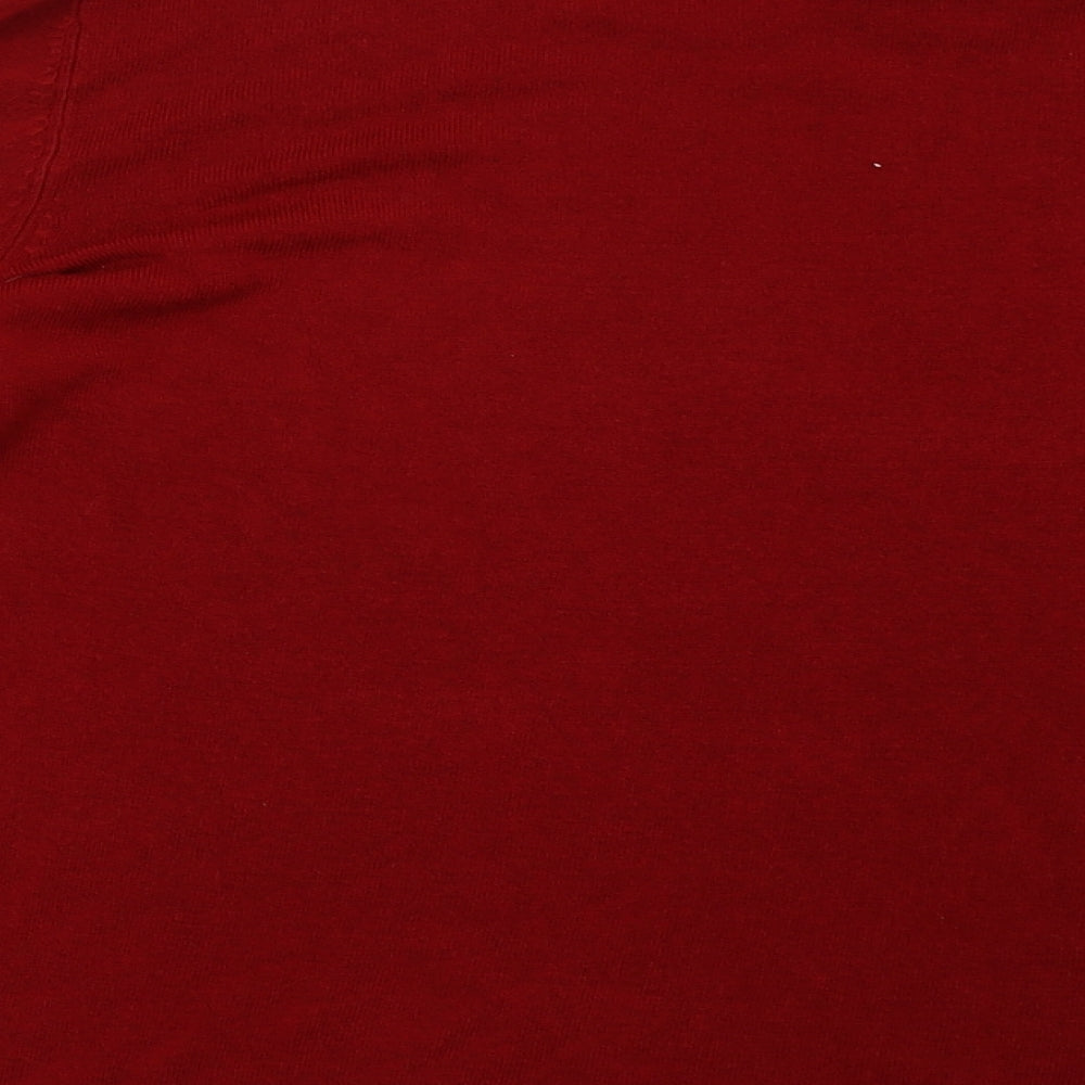 bonmarch Womens Red Pullover Sweatshirt Size 20