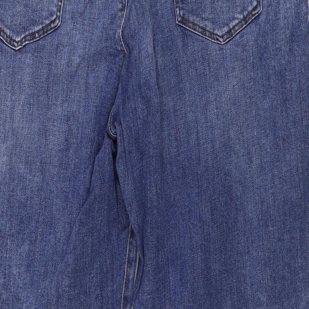 TU Womens Blue Straight Jeans Size 16 L28 in