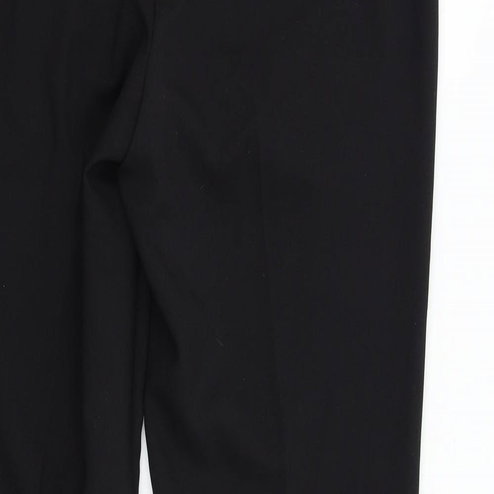 George Womens Black Trousers Size 12 L30 in