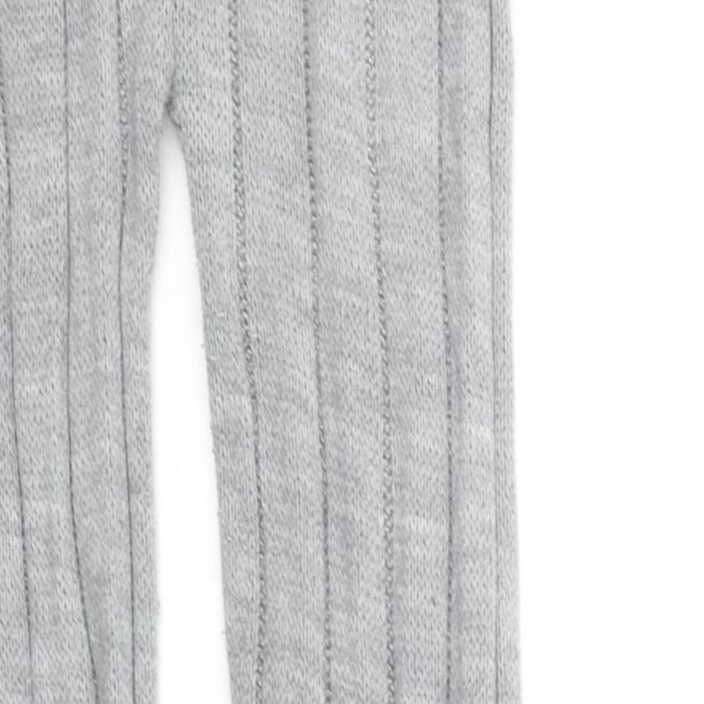 PRETTYLITTLETHING Womens Grey Jogger Trousers Size M L28 in