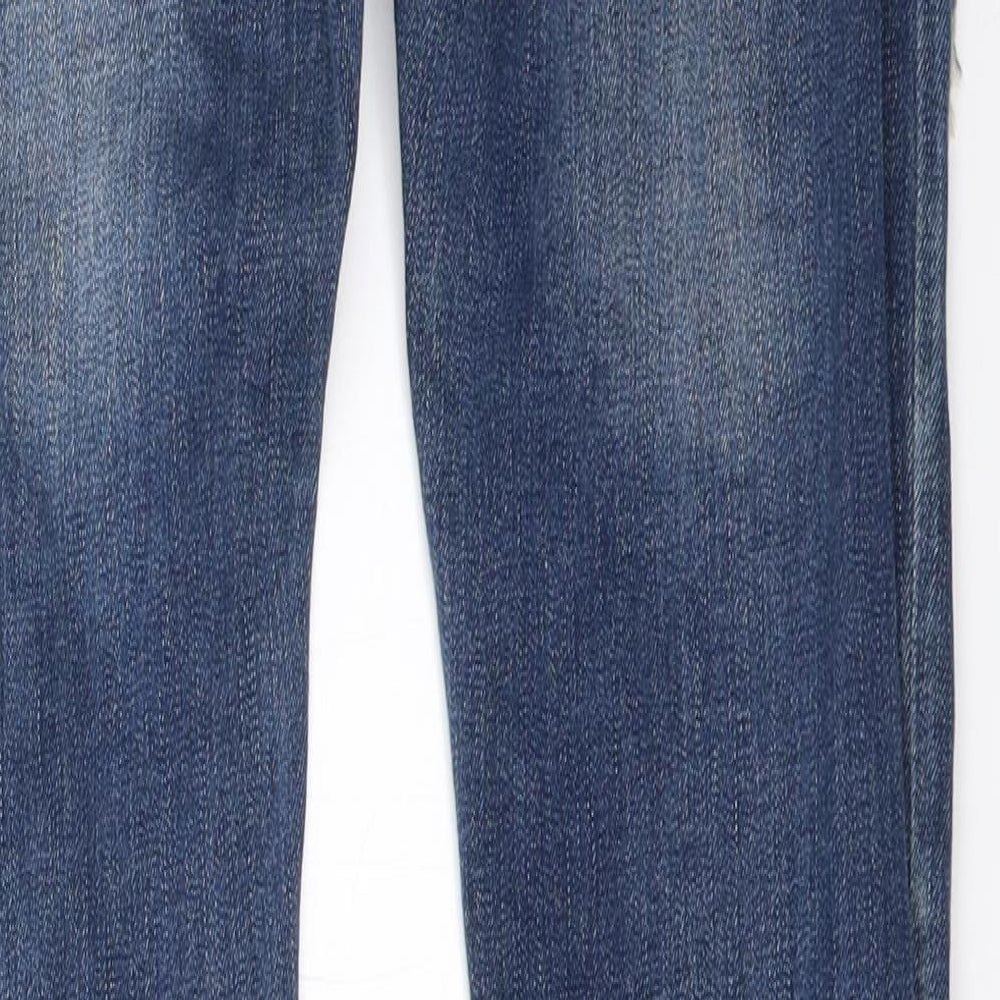 Monday Womens Blue Denim Straight Jeans Size 28 in L31 in