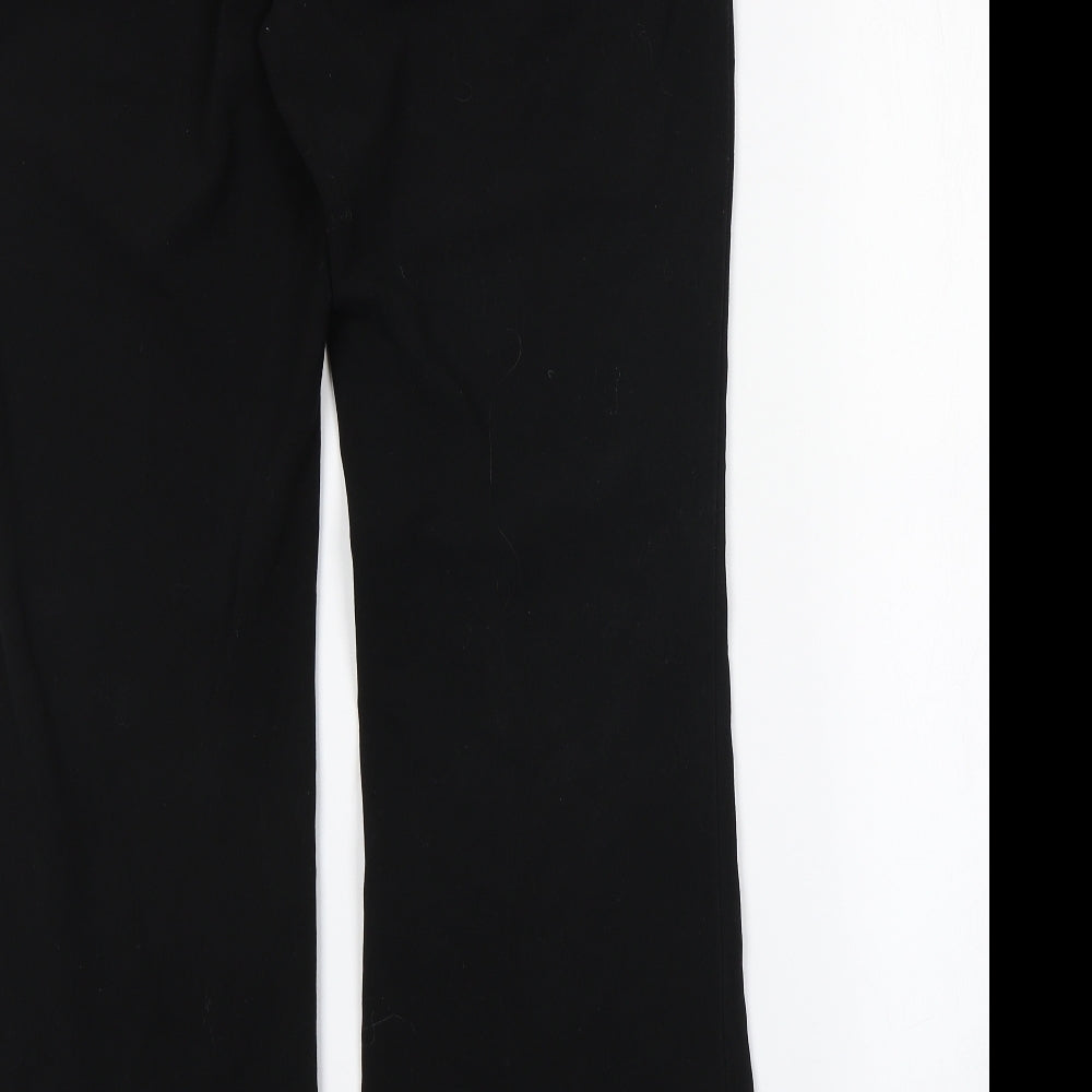 New Look Womens Black Trousers Size 12 L31 in