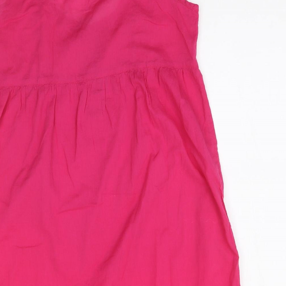 Cotton Traders Womens Pink Mini Size 12