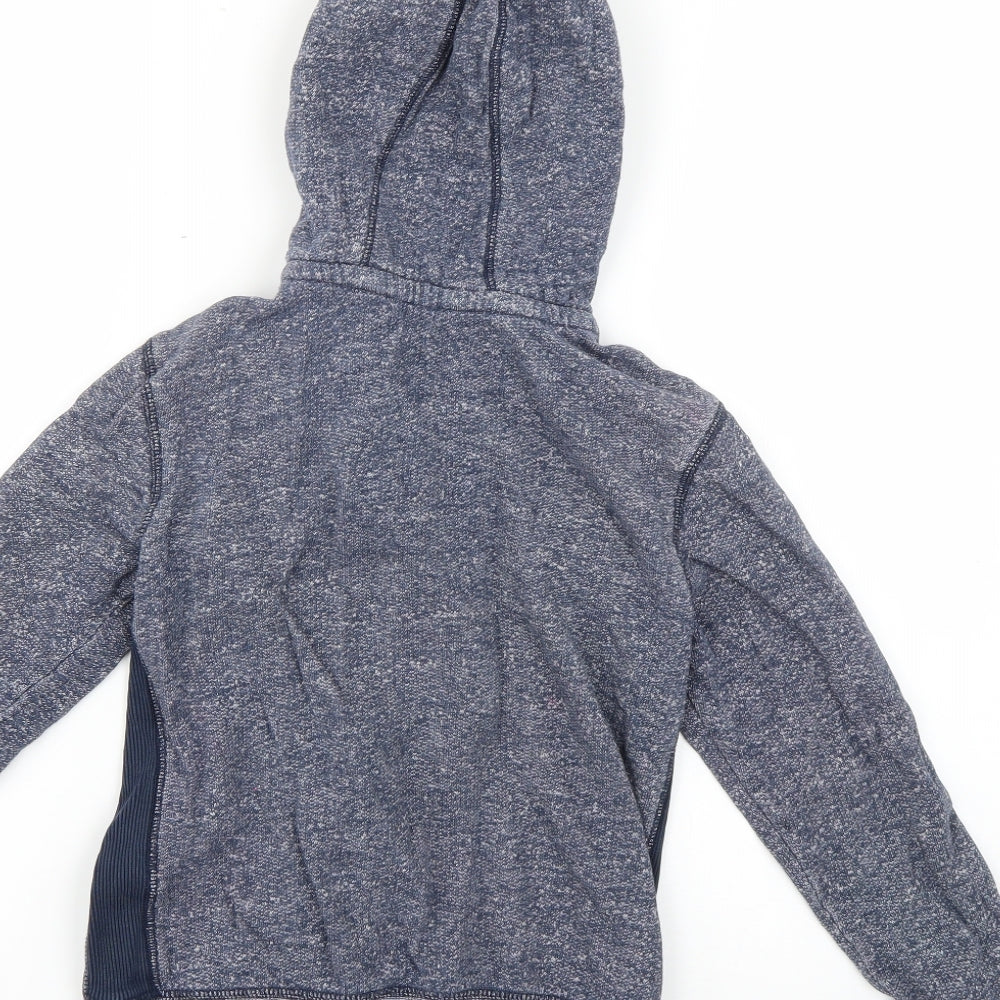 George Boys Blue Full Zip Hoodie Size 7-8 Years