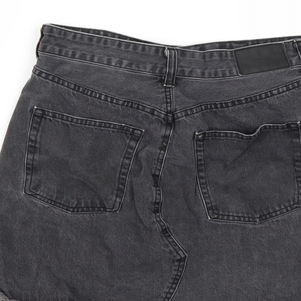 Denim Womens Grey Mini Skirt Size 8