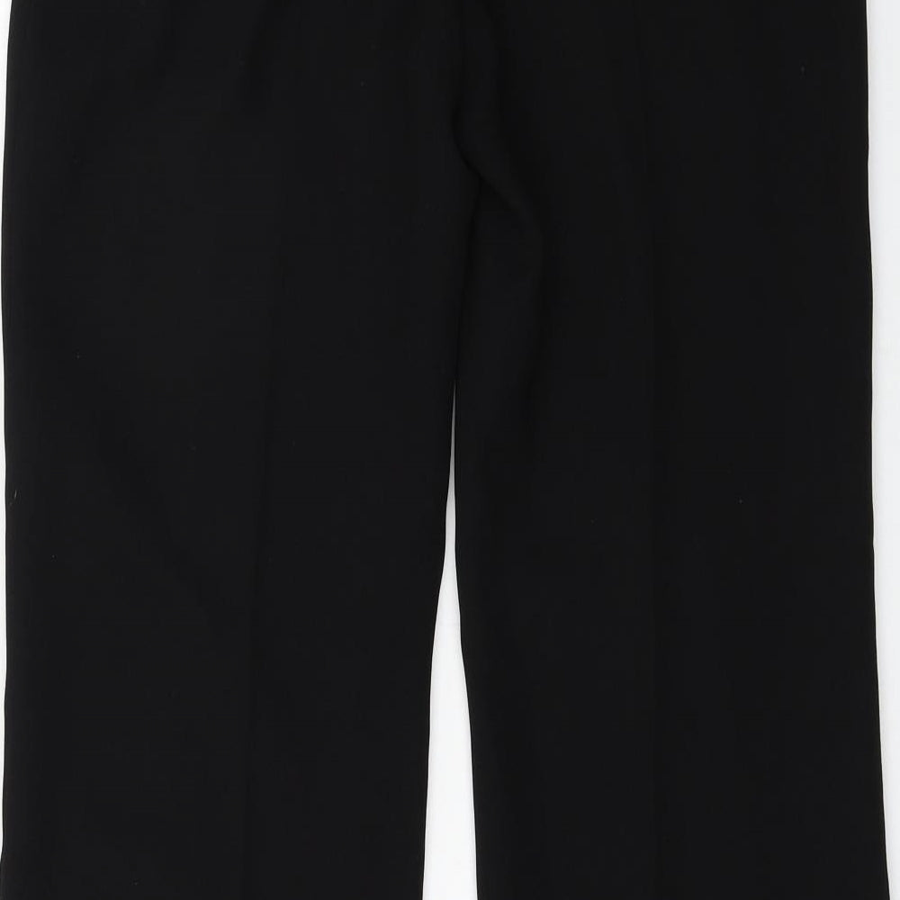 Marks and Spencer Womens Black Trousers Size 8 L31 in