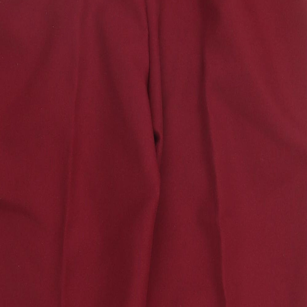 Queen Eleanor Womens Purple Trousers Size 10 L25 in