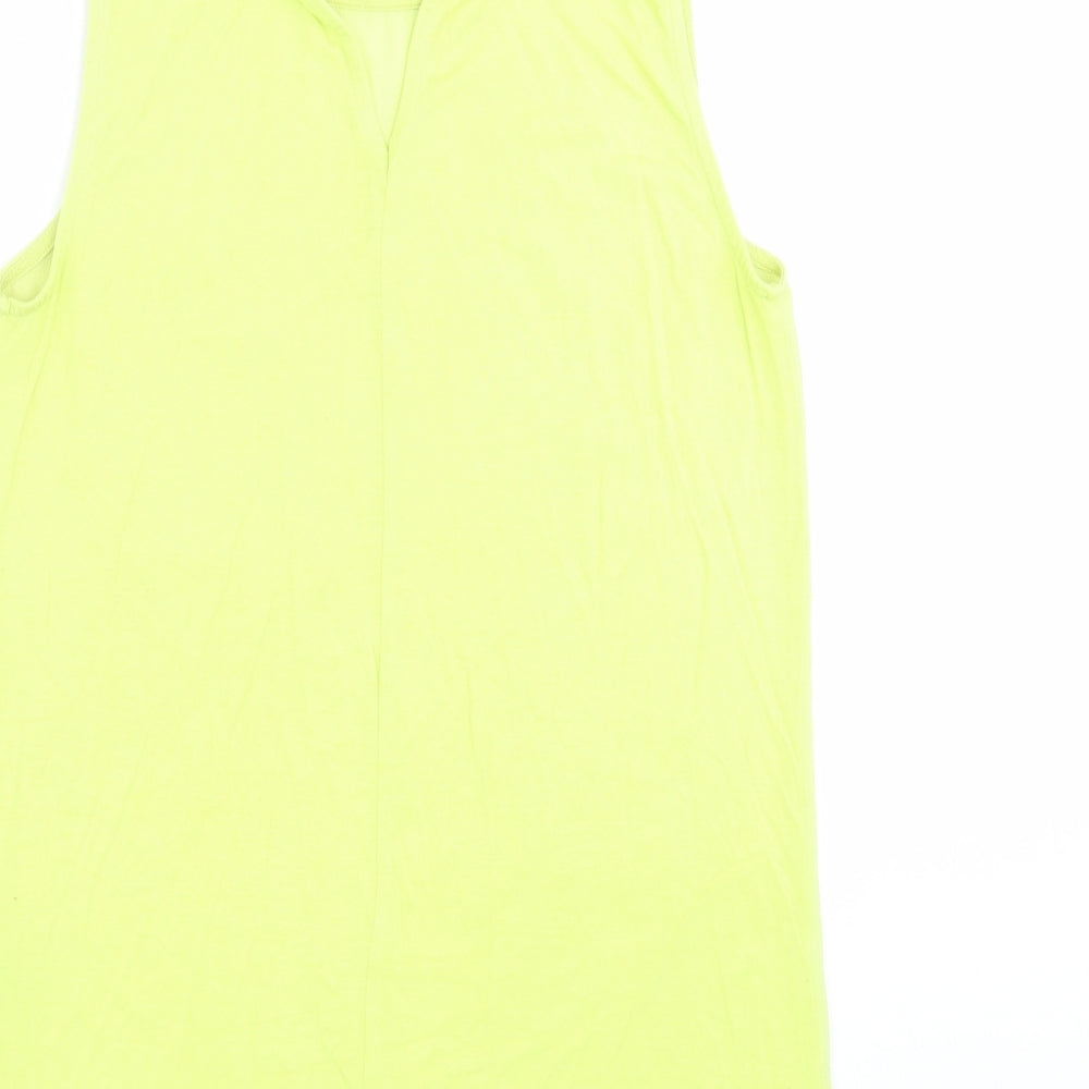 New Look Womens Green Basic Blouse Size 10