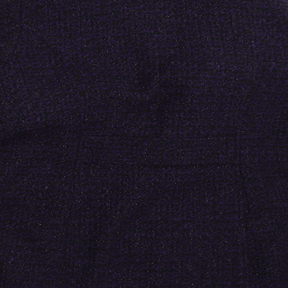 Classic Womens Purple Overcoat Coat Size 18