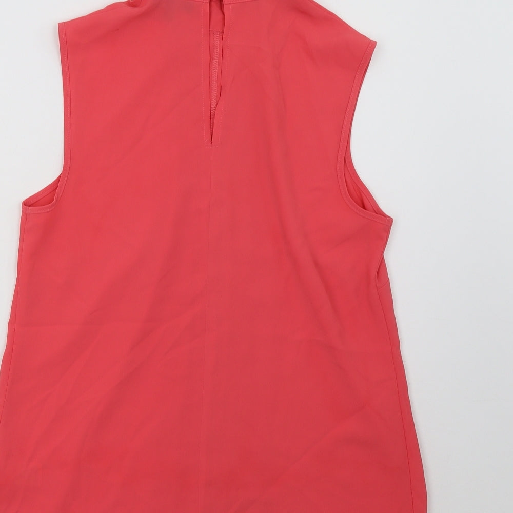 Matalan Womens Pink Basic Tank Size 10