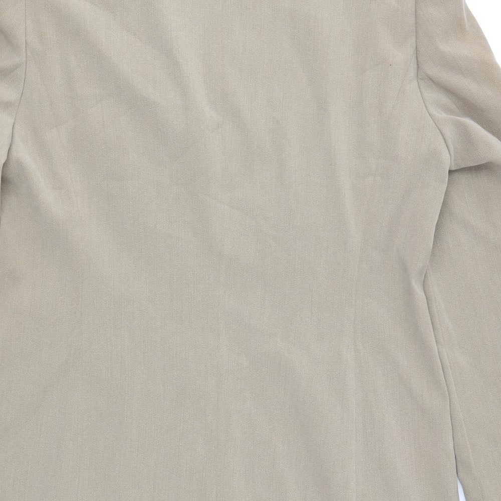Gerry Weber Womens Brown Overcoat Coat Size 18