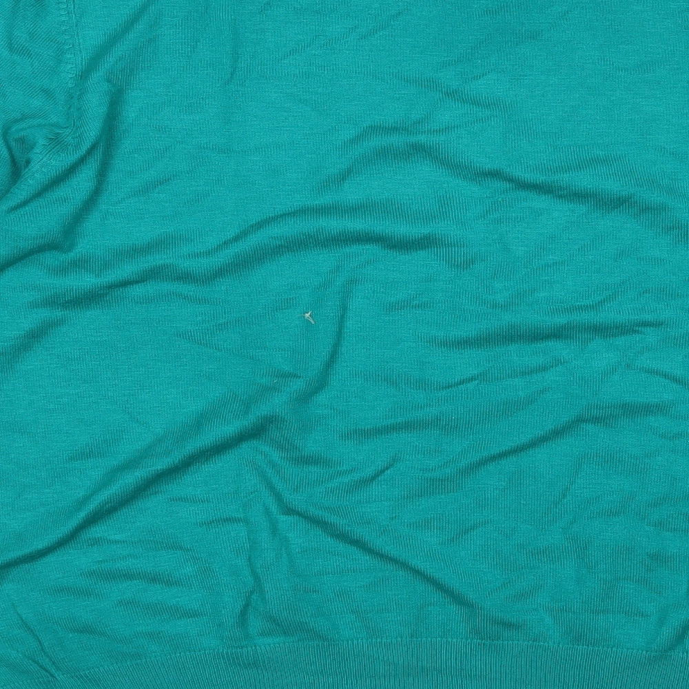 BM Womens Green Pullover Jumper Size XL