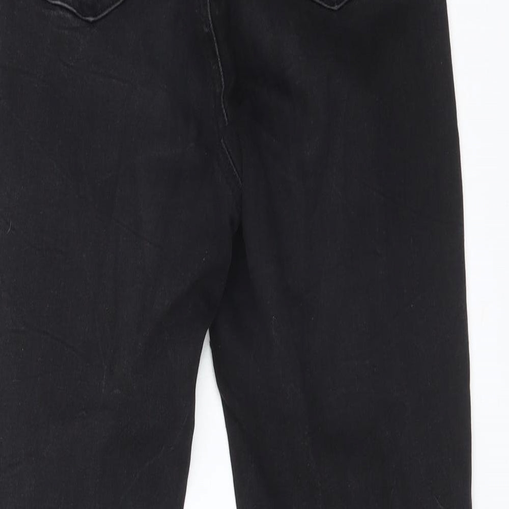 Missguided Womens Black Skinny Jeans Size 8 L27 in
