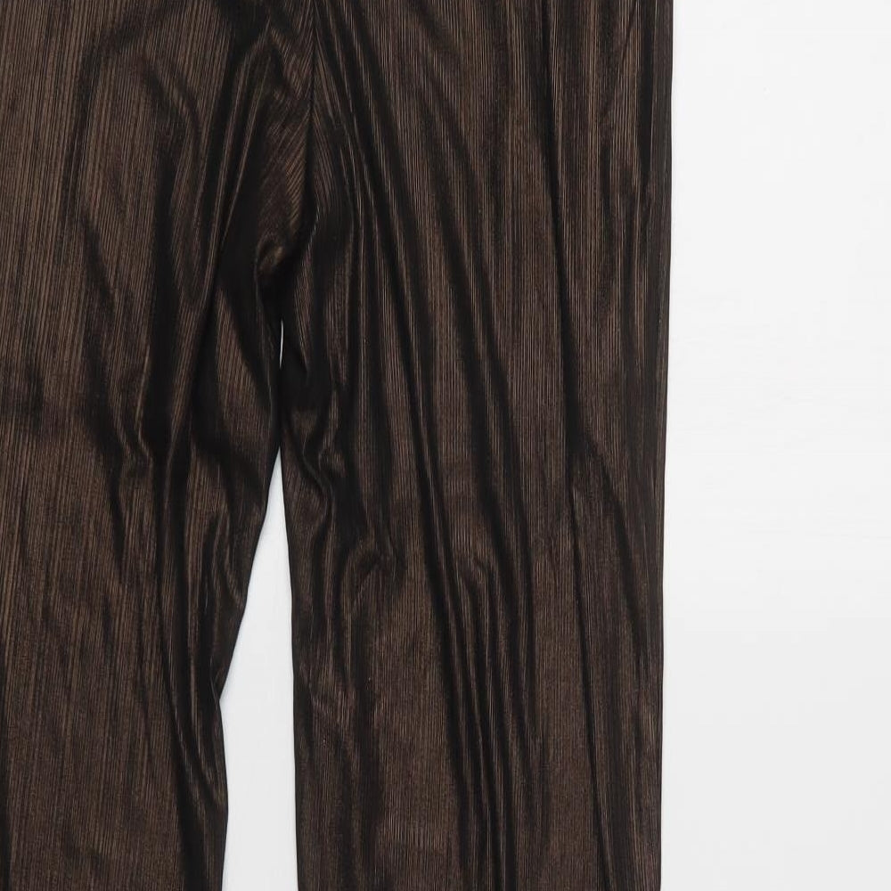 Wyldr Womens Brown Trousers Size XS L32 in