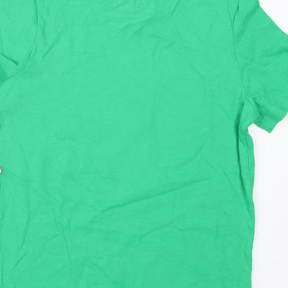 Tesco Boys Green Basic T-Shirt Size 8-9 Years - Minecraft