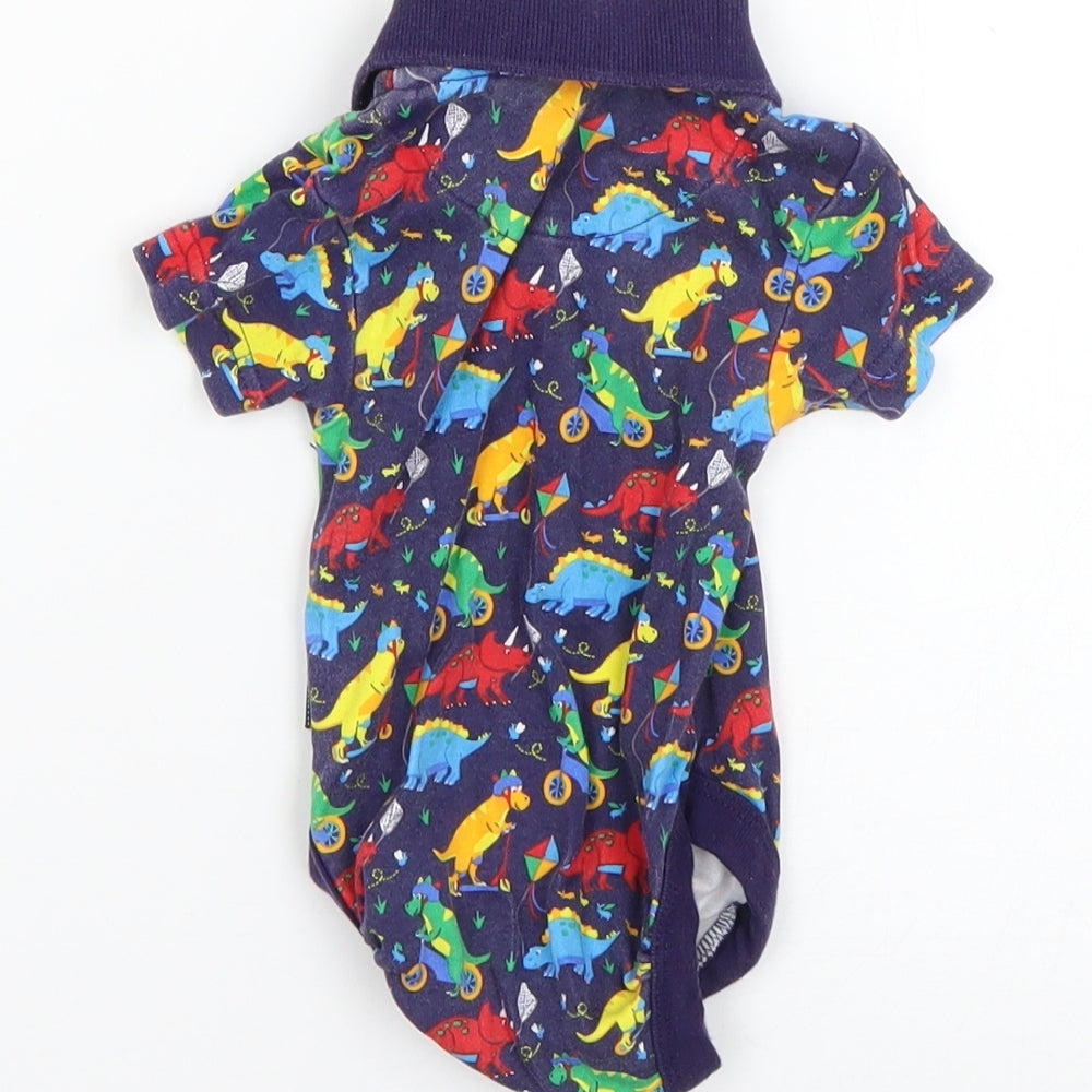 JoJo Maman Bébé Baby Multicoloured Geometric Babygrow One-Piece Size 0-3 Months