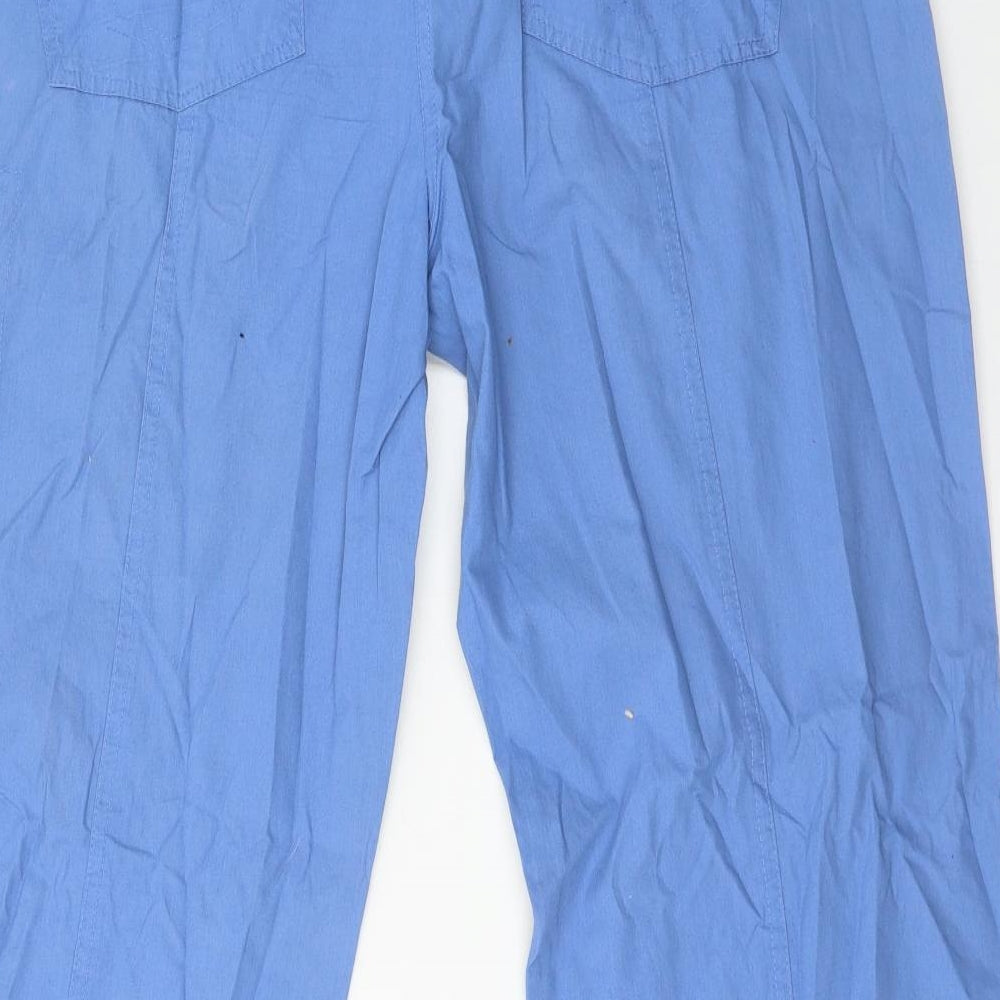 Papaya Womens Blue Cargo Shorts Size 36 in