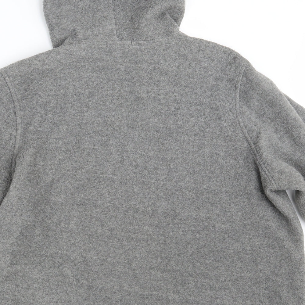 BM Womens Grey Full Zip Jumper Size L