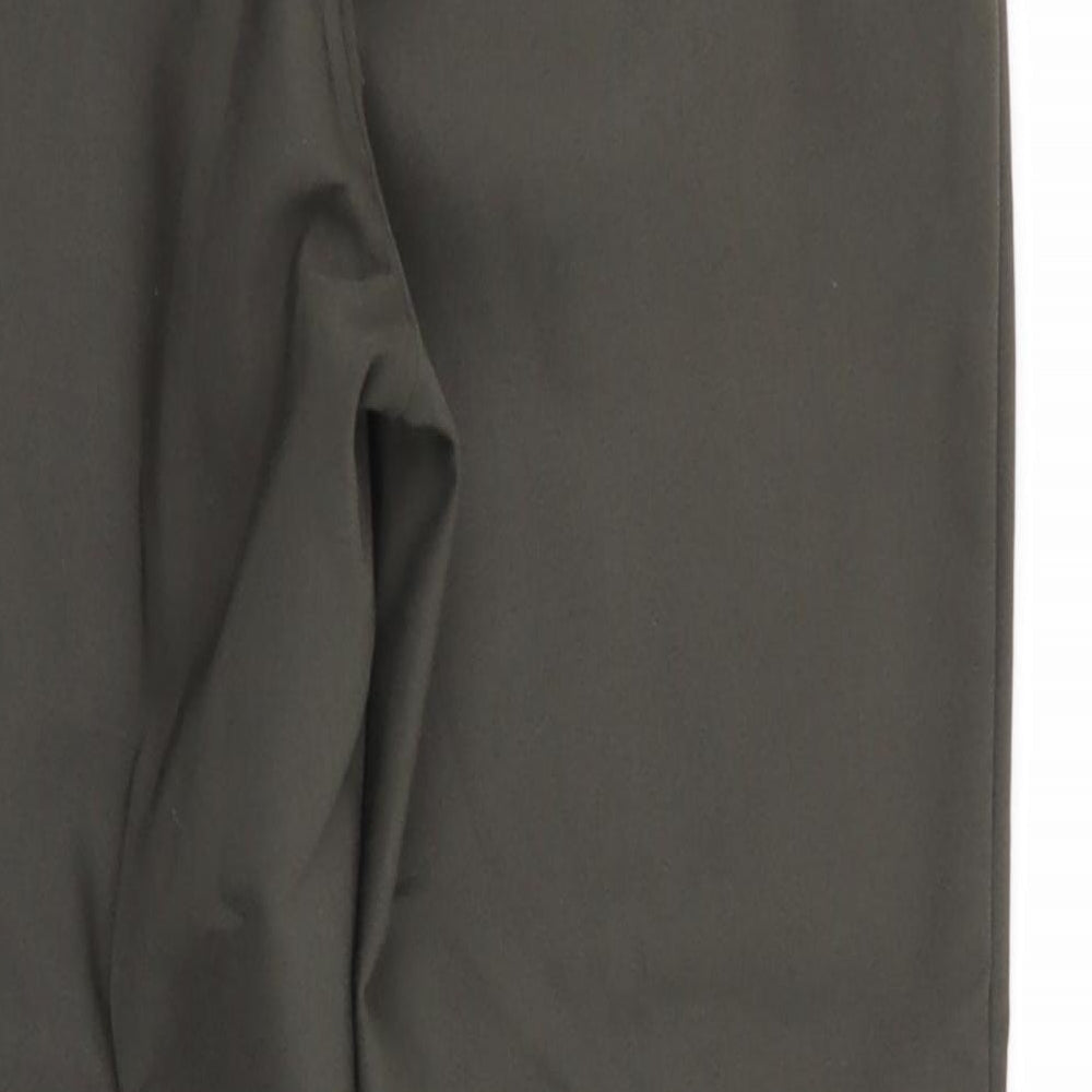 H&M Womens Green Trousers Size 12 L26 in