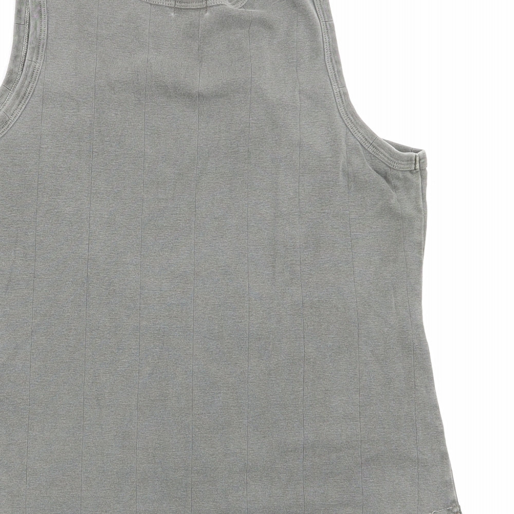 South Womens Grey Basic Tank Size 14