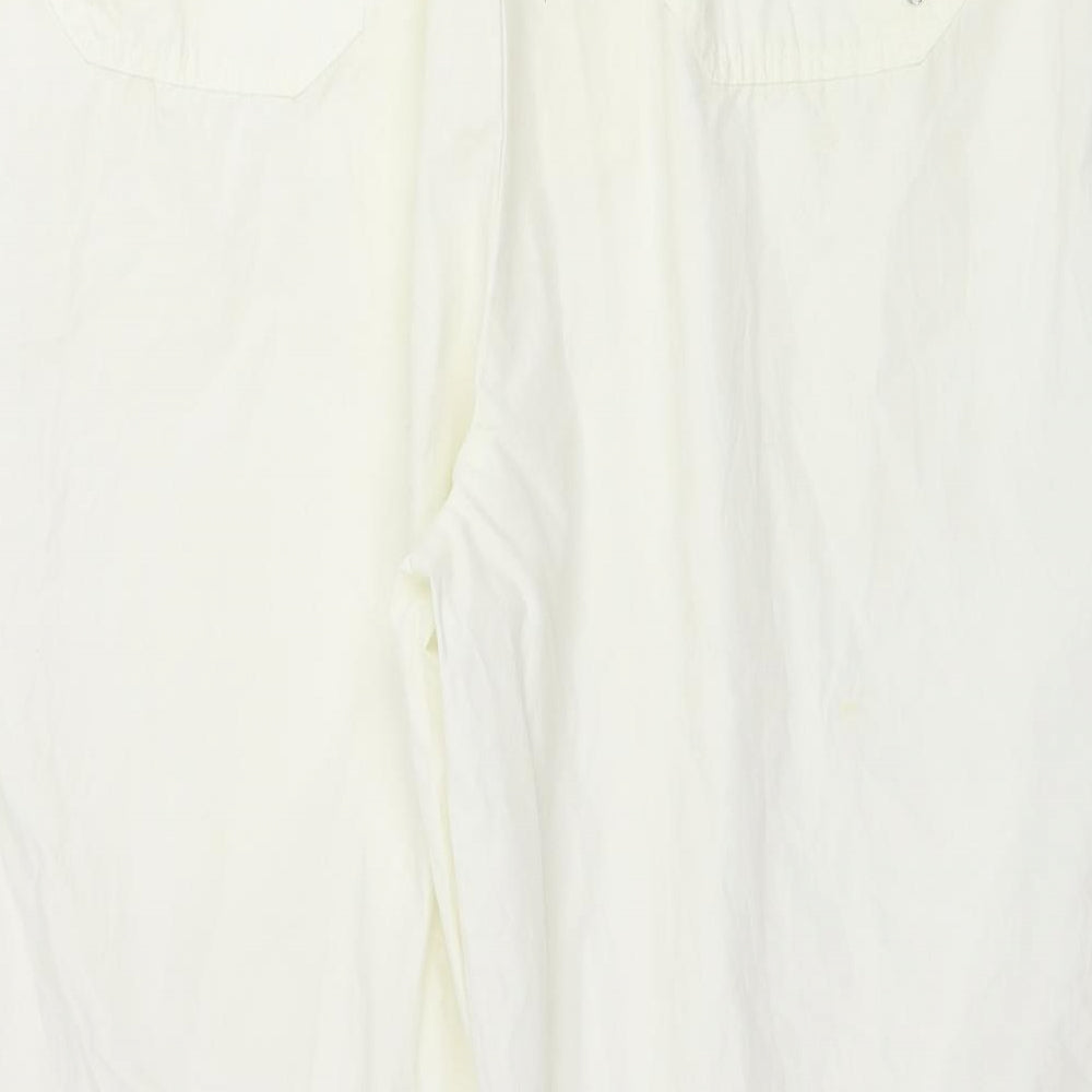 Preworn Womens Ivory Trousers Size 38 in L25 in