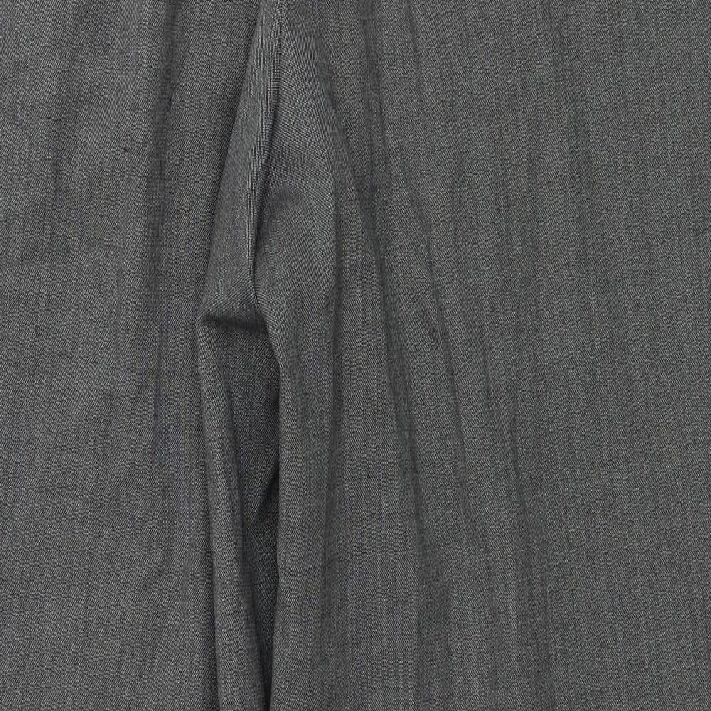 Marks and Spencer Womens Grey Trousers Size 36 in L30 in