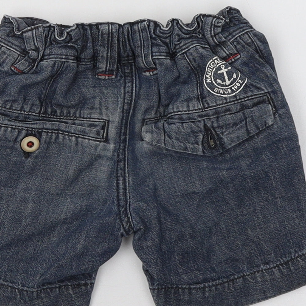NEXT Boys Blue Cargo Shorts Size 3 Years