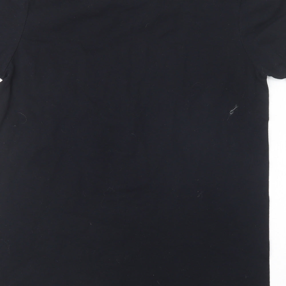 Gildan Womens Black Basic T-Shirt Size M