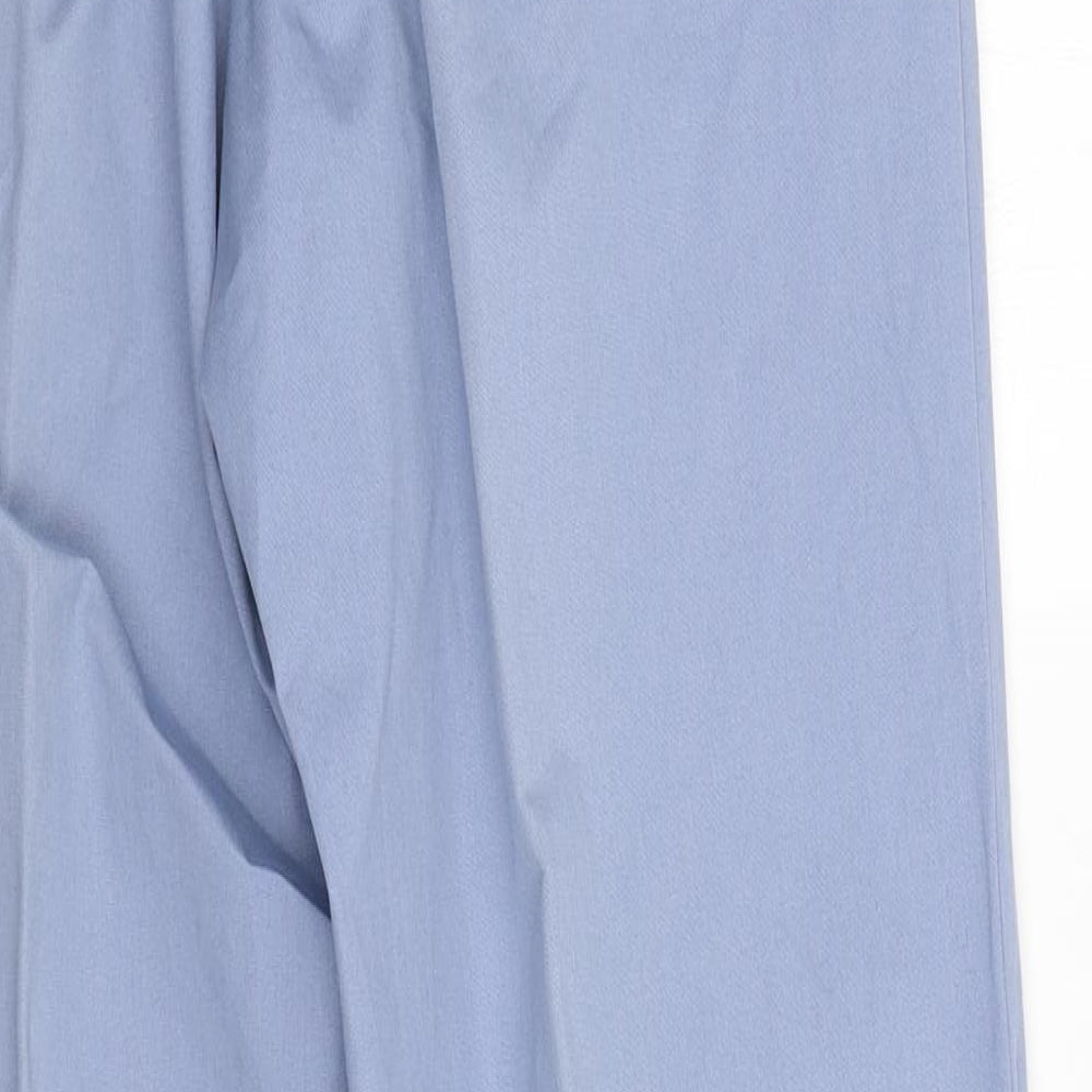 Blue Harbour Mens Blue Chino Trousers Size 32 in L33 in