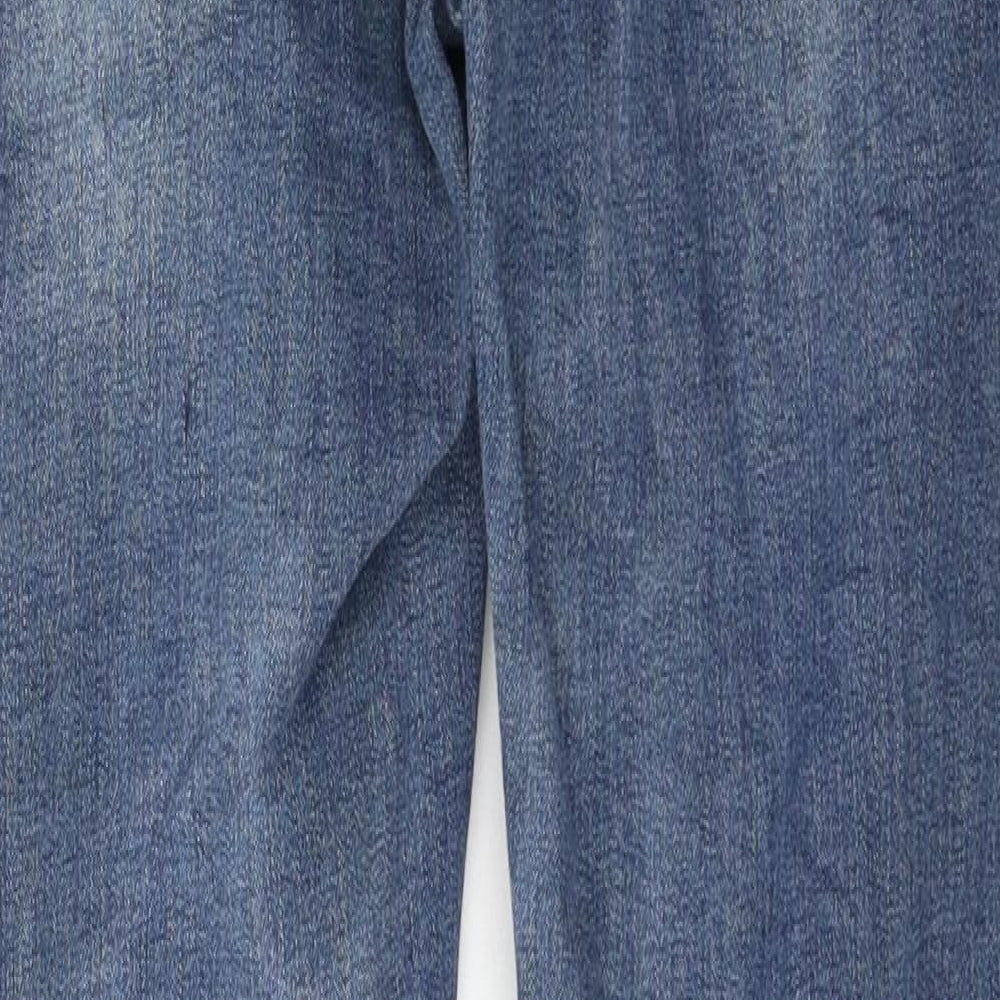 Missguided Womens Blue Denim Skinny Jeans Size 10 L30 in
