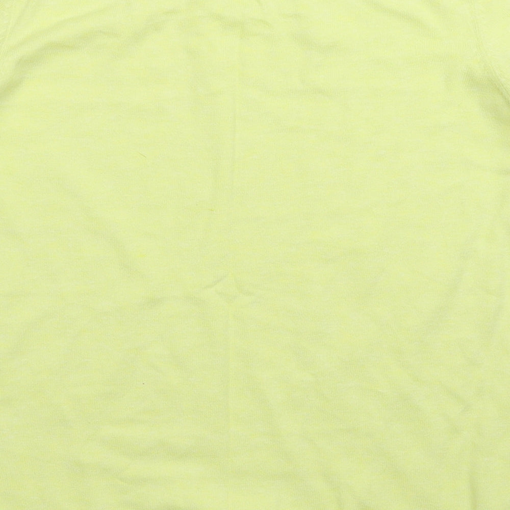 Marks and Spencer Womens Yellow Knit Pullover Jumper Size M