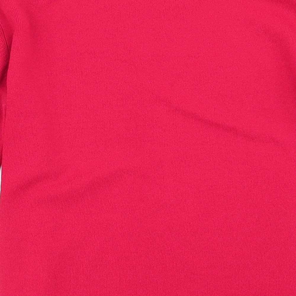 Debbie Morgan Womens Red Cardigan Jumper Size M