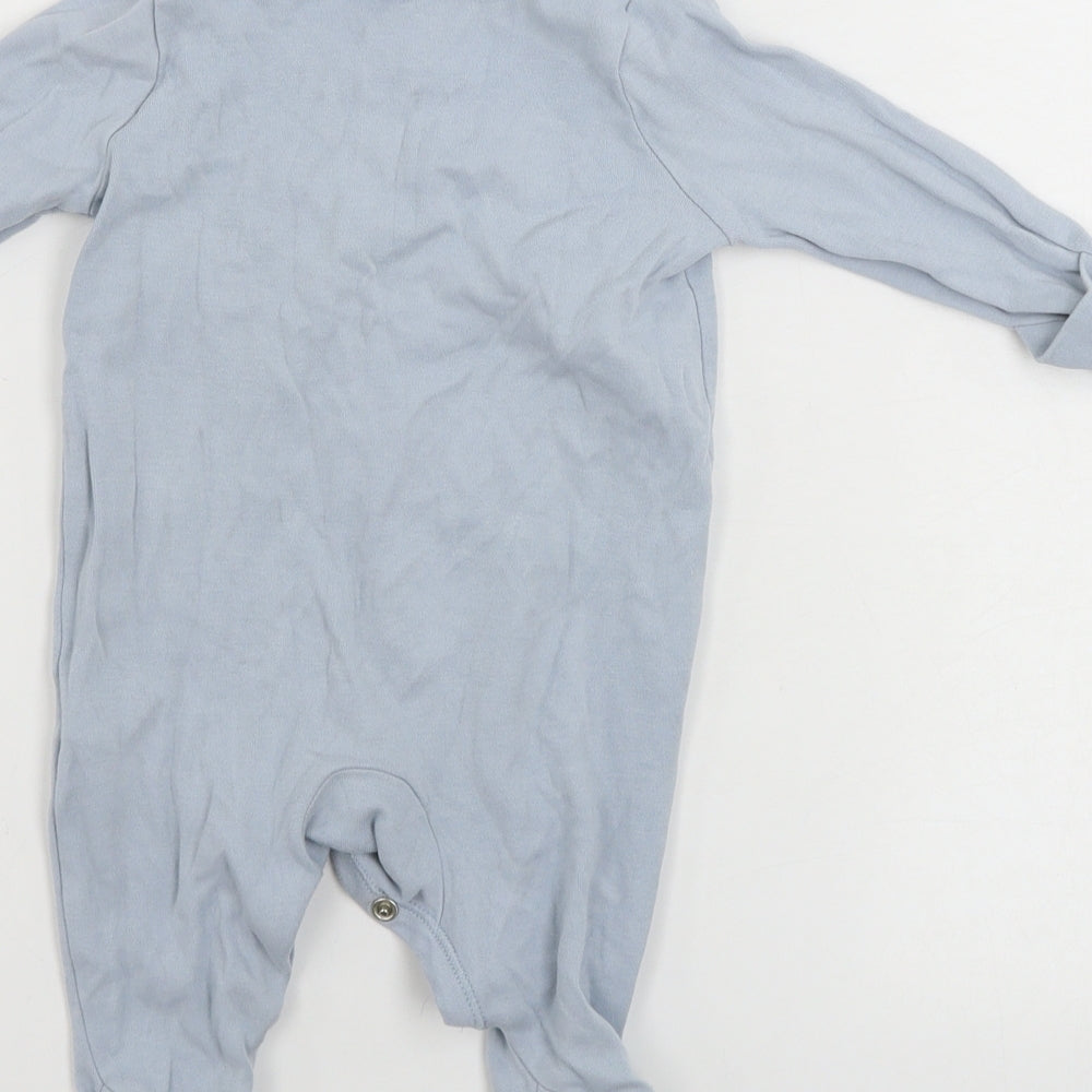 TU Baby Blue Babygrow One-Piece Size 0-3 Months