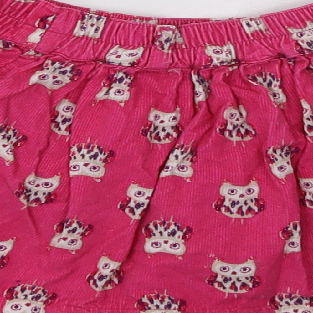George Girls Pink Polka Dot A-Line Skirt Size 3-4 Years