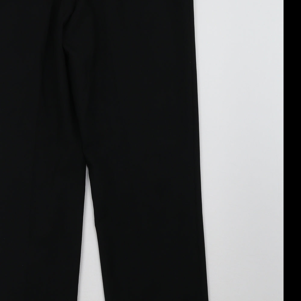 BHS Womens Black Trousers Size 12 L32 in