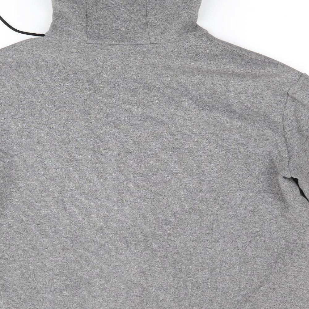 Preworn Mens Grey Full Zip Hoodie